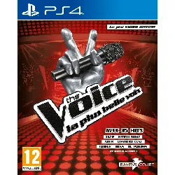 ps4 the voice la plus belle voix