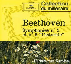 cd beethoven : symphonies n° 5 et n° 6 'pastorale'