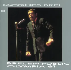 cd vol.8 - brel en public à l'olympia 1961