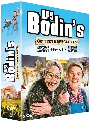 dvd les bodin's - coffret spectacles