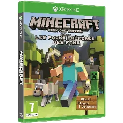 jeu xbox one minecraft les packs preferes des fans