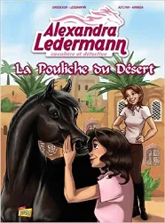 livre alexandra ledermann, tome 1 : la pouliche du désert