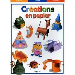 livre créations en papier