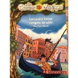 livre la cabane magique - carnaval à venise