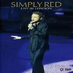 dvd simply red - live in london