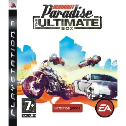 jeu ps3 electronic arts paradise the ultimate box