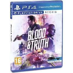 jeu ps4 blood and truth vr