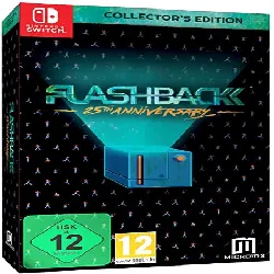 jeu switch flashback 25th anniversary collector's edition