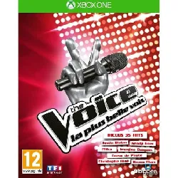 jeu xbox one the voice: la plus belle voix