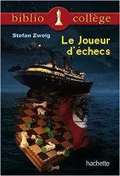 livre bibliocollège - le joueur d'échecs, stefan zweig