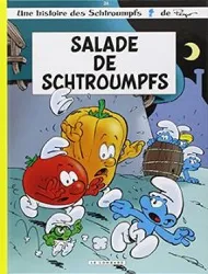 livre les schtroumpfs tome 24 - salade de schtroumpfs