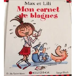 livre mon carnet de blagues