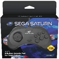 manette sega saturn retrobit filaire noire