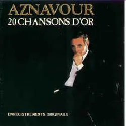 vinyle aznavour* 20 chansons d'or (1987, vinyl)