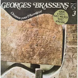 vinyle georges brassens 3 chanson pour l'auvergnat (1979, gatefold sleeve, vinyl)