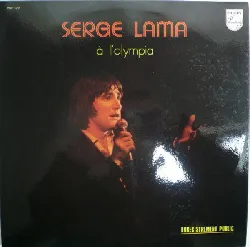vinyle serge lama l'olympia (1974, gatefold, vinyl)