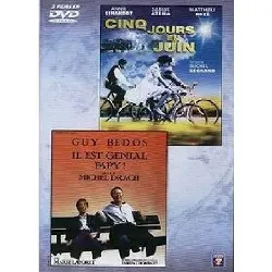 dvd cinq jours en juin + il est génial papy ! - pack