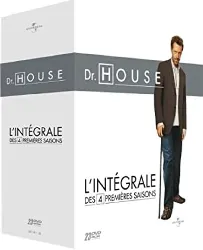 dvd dr. house, saisons 1 à 4 - coffret 23 dvd