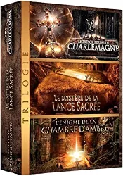 dvd trilogie aventure : le trésor perdu de charlemagne + le mystère de la lance sacrée + l'enigme de la chambre d'ambre - pack