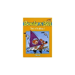 bd dargaud - boule bill  - tous a la plage