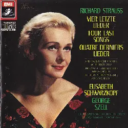 cd richard strauss elisabeth schwarzkopf, george szell, radio-symphonie-orchester berlin, the london symphony orchestra vier letze