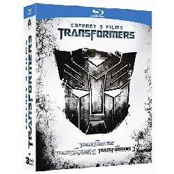 coffret 3x blu-ray transformers