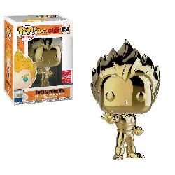 figurine pop dragon ball z n° 154 - super saiyan vegeta (gold chrome 2018)