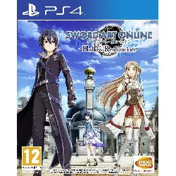 jeu ps4 sword art online hollow realization