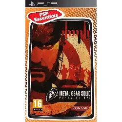 jeu psp metal gear solid portable ops (edition psp essentials)