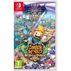 jeu switch snack world mordus de donjons edition gold