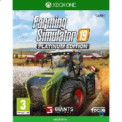 jeu xbox one farming simulator 19 edition platinum