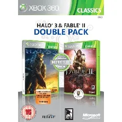 jeu xbox360 halo 3 &  fable ii  double pack