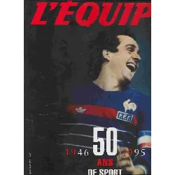 livre 50 ans de sport 1946-1995