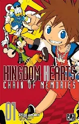 livre kingdom hearts chain of memories tome 1