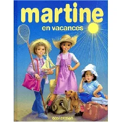 livre martine en vacances