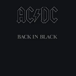 vinyle ac/dc - back in black