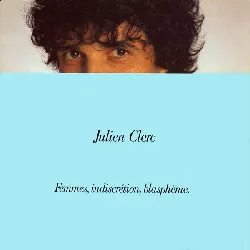 vinyle julien clerc femmes, indiscrétion, blasphème (1982, vinyl)