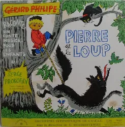 vinyle serge prokofiev* gérard philipe, g. rojdestvenski*, orchestre symphonique de l'u.r.s.s.*, gil-renaud pierre et le loup (197