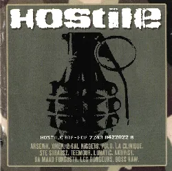 cd hostile hip-hop (1996, cd)