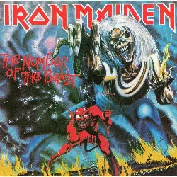 cd iron maiden number of the beast (1982)