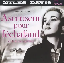 cd miles davis ascenseur pour l'échafaud (lift to the scaffold) (1989, cd)