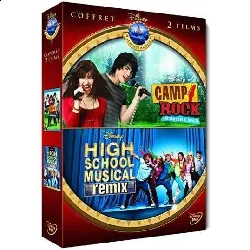 dvd camp rock high school musical premiers pas sur scène (remix)