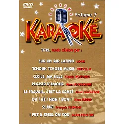 dvd karaoke volume 7