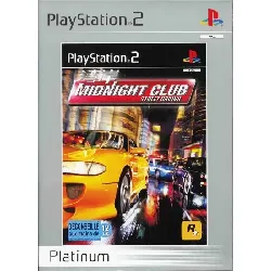 jeu ps2 midnight club: street racing (platinum)