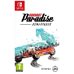 jeu switch burnout paradise remastered