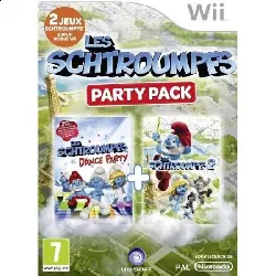 jeu wii compilation schtroumpfs 1+2