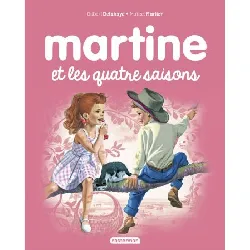 livre casterman - martine et les 4 saisons