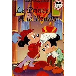 livre disney prince et le pauvre