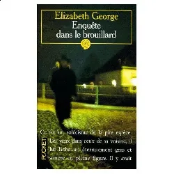 livre enquête dans le brouillard elizabeth george