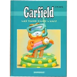 livre garfield les pieds dans l'eau